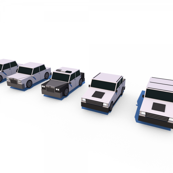 Low Poly Vehicles11