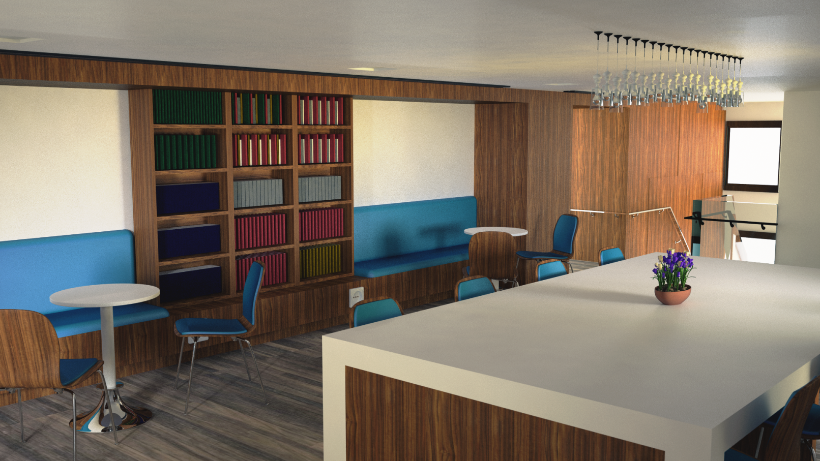 Break Room - 3D Render